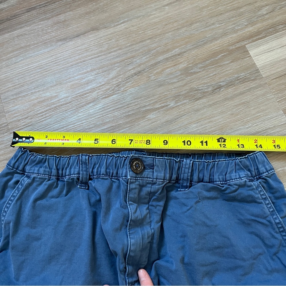 Chubbies Men’s Twill Chino Shorts Navy 5.5” Inseam Medium elastic waist - Picture 7 of 7